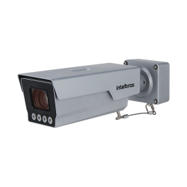 C�mera IP com leitura autom�tica de placas VIP 94180 LPR IA FT INTELBRAS   SP