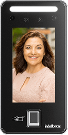 Controlador de acesso facial com biometria digital SS 3540 MF FACE BIO EX INTELBRAS - 1   SP