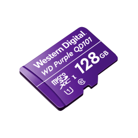 Cart�o de mem�ria micro-SD 128 GB WD Purple� Micro-SD 128 GB INTELBRAS   SP