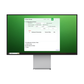 Software para gerenciamento de aplicativos PC Stream Manager INTELBRAS   SP