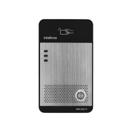 Porteiro eletr�nico IP de tecla �nica XPE 1001 IP INTELBRAS   SP