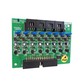 Placa de ramal para COMUNIC 16 e 48 Placa com 8 ramais desbalanceados INTELBRAS   SP