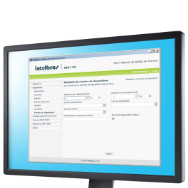 Sistema de gest�o de acessos condominial SGA 1000 INTELBRAS   SP