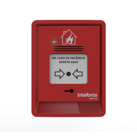 Acionador manual convencional com sirene AMC 422 INTELBRAS   SP