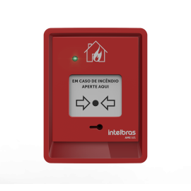 Acionador manual endere��vel sem sirene AME 521 INTELBRAS - 1   SP