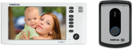 Kit videoporteiro viva voz IV 7010 HF INTELBRAS - 1   SP