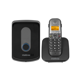 Telefone sem fio com ramal externo TIS 5010 INTELBRAS - 1   SP