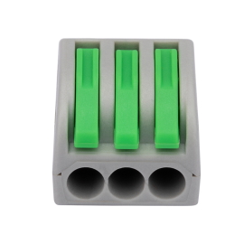 Conector para fios 4 mm� Conex 1000 Clip 3 vias INTELBRAS   SP