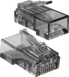 Conector RJ45 CAT.6 CONEX 3000 RJ45 CAT.6 INTELBRAS - 1   SP