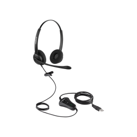 Headset biauricular USB CHS 60B USB INTELBRAS   SP