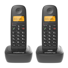 Telefone sem fio digital com ramal adicional TS 2512 INTELBRAS   SP