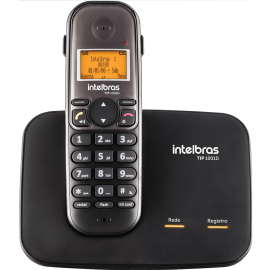 Telefone IP sem fio DECT TIP 1001D INTELBRAS   SP
