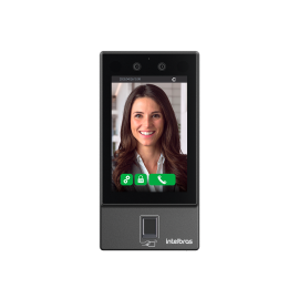 Controlador de acesso facial com biometria digital SS 3542 MF W INTELBRAS - 1   SP