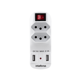 Adaptador carregador USB EAC 1002 INTELBRAS   SP