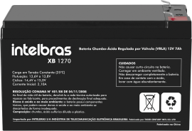 Bateria de chumbo-�cido 12V XB 1270 INTELBRAS   SP