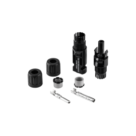 Conector plug�vel para cabo DC de sistema fotovoltaico Conectores para sistemas fotovoltaicos INTELBRAS   SP