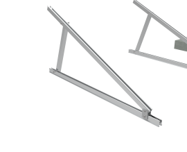 Estrutura de fixa��o para sistema fotovoltaico Estrutura para laje INTELBRAS - 1   SP