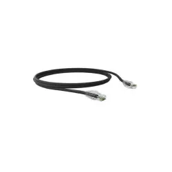 PATCH CORD U/UTP SOHOPLUS CAT.5E CMX T568A/B 2.5M PRETO   SP