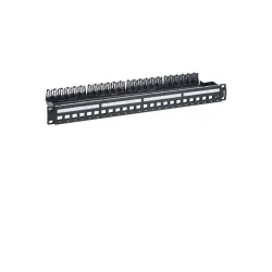 PATCH PANEL 24 PORTAS CAT.6 T568 A/B - LINKEO BR CARREGADO   SP