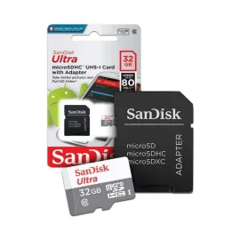 CART�O DE MEM�RIA MICROSD 32GB  SANDISK ULTRA   SP