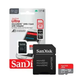 CART�O DE MEM�RIA MICROSD 256GB  SANDISK ULTRA   SP