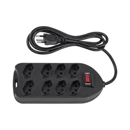 FILTRO DE LINHA PROTETOR 8  TOMADAS - EPE 1008+ PT   SP