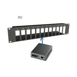 CALHA PARA CONVERSOR DE  M�DIA 02U 19 - 12 POSICOES   SP