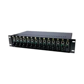 CHASSIS SUB RACK 2U 19 14 SLOTS  + 2 FONTES BIVOLT   SP