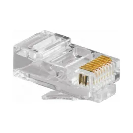 PINO JACK RJ-45 8X8  FCS CAT 6 - 100 PC   SP