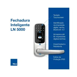 FECHADURA DIGITAL INTELIGENTE LN 5000   SP