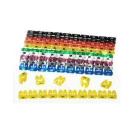 ANILHA DE IDENTIFICACAO 4-6MM 8  CZ 10 PC   SP