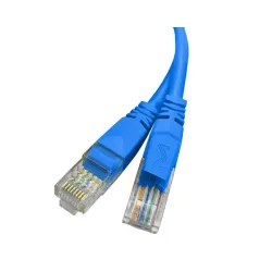 PATCH CORD U/UTP CAT5 CMX 0,5 M AZUL   SP