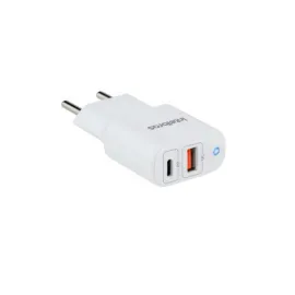 CARREGADOR USB-A E USB-C ULTRARRAPIDO - EC 11 POWER 20W   SP