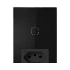 TOMADA COM INTERRUPTOR  INTELIGENTE WI-FI - PRETO   SP