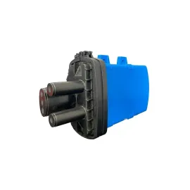 MINI CAIXA DE EMENDA �PTICA 12F (CAP 24) AZUL - STS   SP