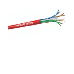 CABO LAN CAT 6 U/UTP CM 4PX23AWG VERMELHO - 305 M   SP