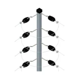 HASTE INDUS. 25X25 CANTO 8 ISOL/GANCHO 0,75MT   SP