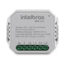 INTERRUPTOR CONTROLADOR  DE CARGAS WI-FI 2/2 EWS 222   SP