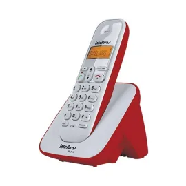 TELEFONE SEM FIO TS 3110 BRANCO/VERMELHO -  STS   SP