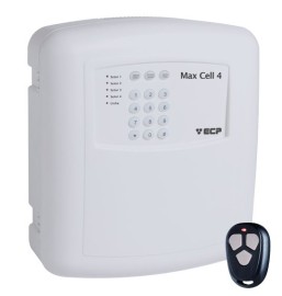 Central de Alarme Residencial ou Comercial Alard Max Cell 4 GSM Monitorado Pelo Celular - ECP