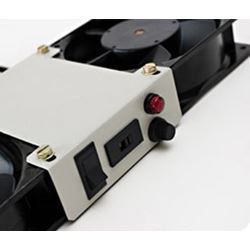 Kit Ventila��o 2 Ventiladores P/ Mini Rack E Rack Piso - Pre