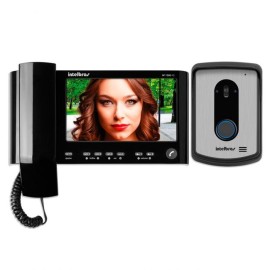 V�deo Porteiro Intelbras IV 7010 HS LCD Colorido de 7" - Preto
