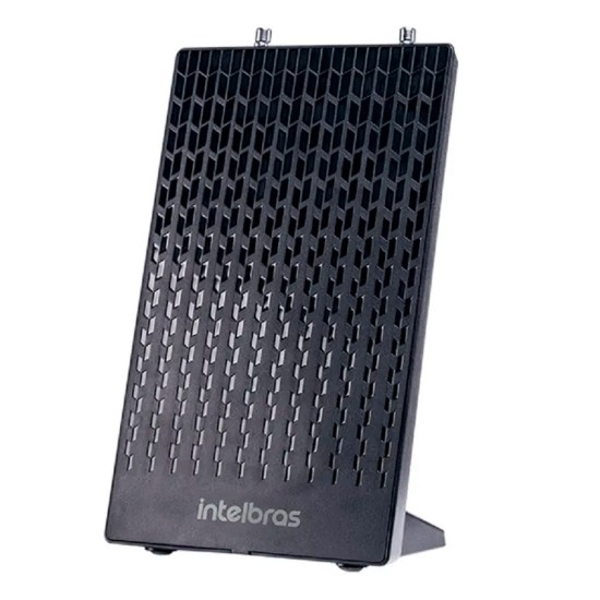 Antena De TV Interna Digital Amplificada Intelbras FM/UHF/VHF/HDTV AI 2100