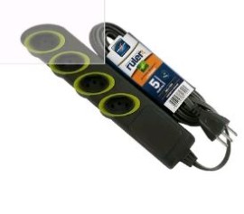 EXT. RULER PP 3X0,75X5.0M 2P+T 10A GF (BLISTER) - DANEVA