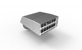   PONTO DE CONEX�O DESCARREGADO 12 POSICOES BLINDADO