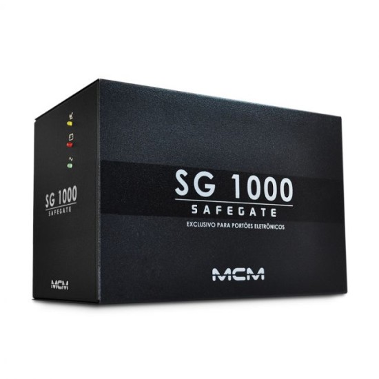 NoBreak MCM P/ Motores de Portão Safe Gate SG 1000 Bivolt 29071