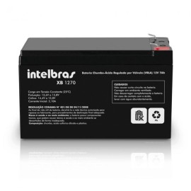 Bateria de Chumbo-�cido p/ NoBreak 12V 7Ah XB 1270 Intelbras 28523