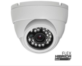 C�mera Dome HD 720p H�brida 4 em 1 Infravermelho 25 Metros Lente 2,8mm - HB