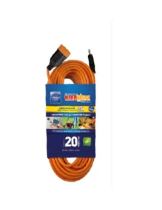 CORD�O PROLONGADOR HARD WORK PP 2X2,5MM� X 5M - LARANJA 2P -20A