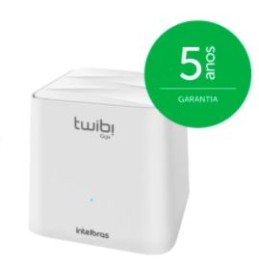 ROTEADOR WIRELESS INTELBRAS MESH TWIBI GIGA COBERTURA DE AT� 180m� DUAL BAND PORTA GIGA (1 UNIDADE)4750068 